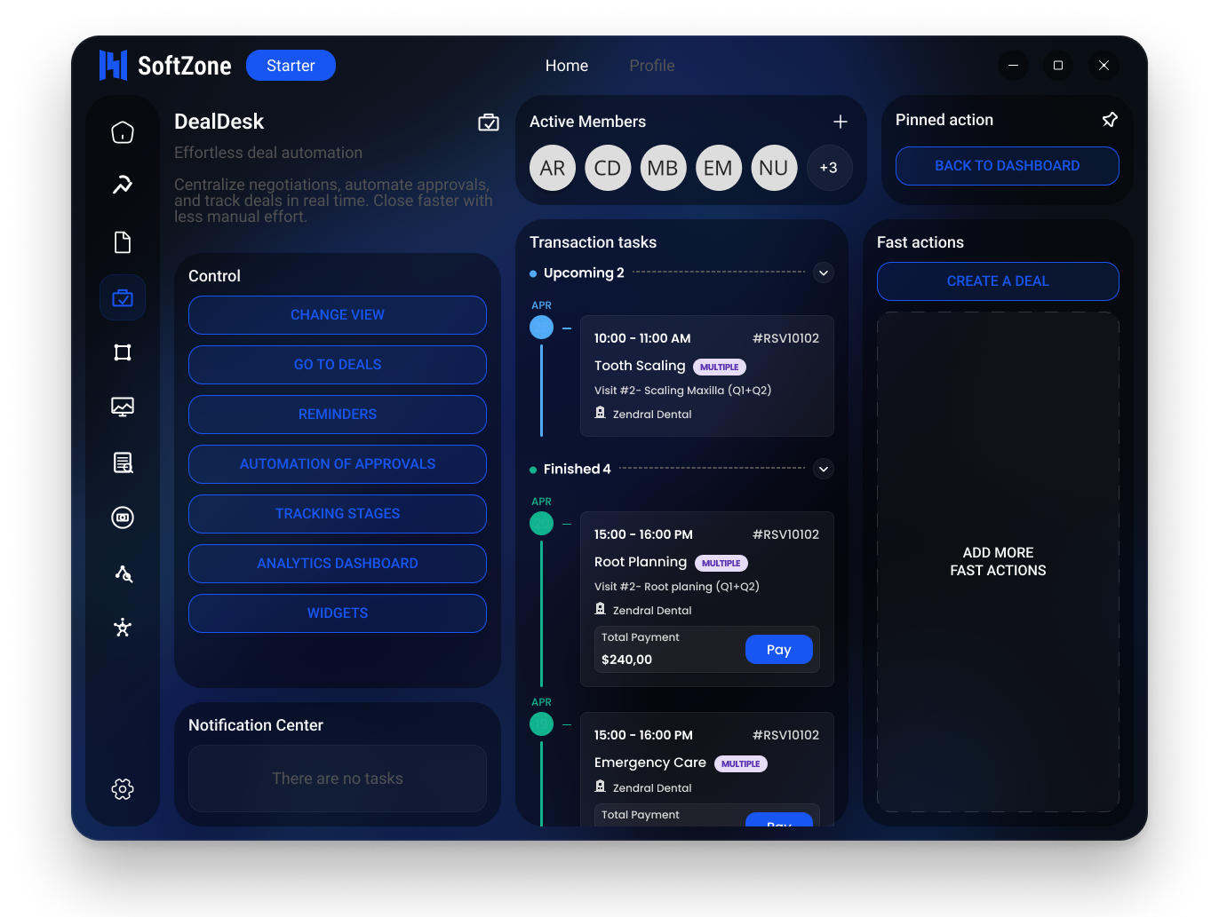 [background image] office space (for a tech gadgets store)